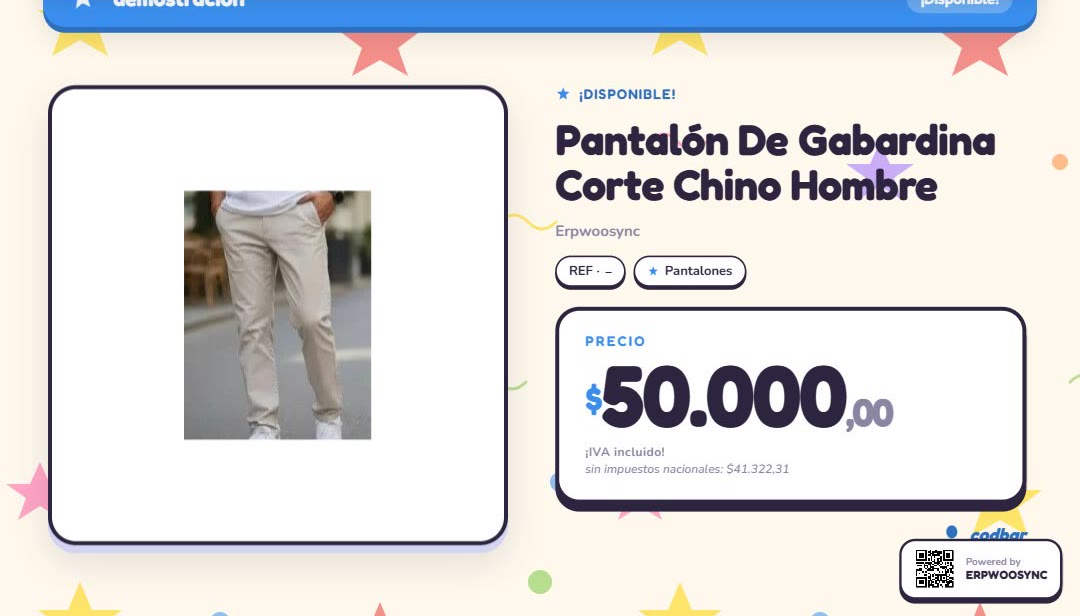 Estilo Juguetería: colores primarios y stickers